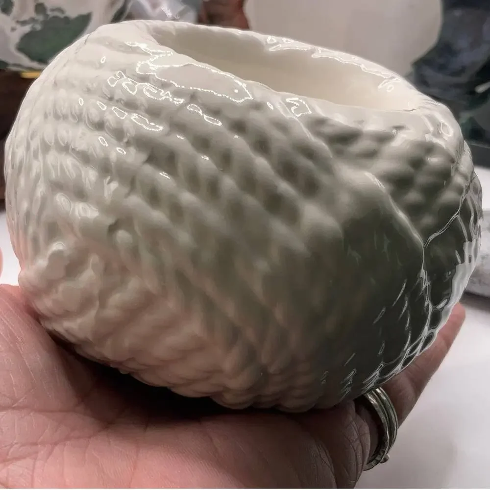 Ceramic Candle Or Crystal Sphere Holder/Stand